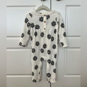 Baby Floral Waffle Romper - Cat & Jack™ -  12M: